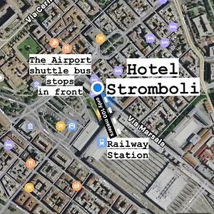 Hotel Stromboli, Řím